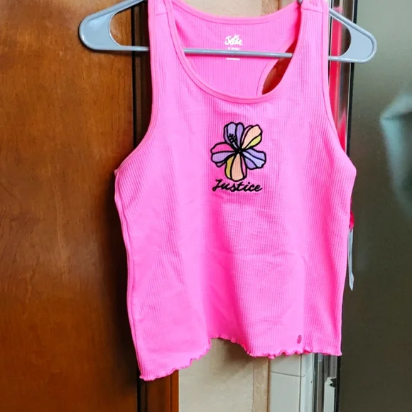 💖 Justice Racer Back Rib Tank - Picture 5 of 9